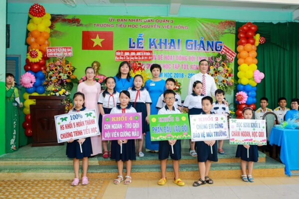 trường tiểu học Nguyễn Việt Hồng quận 3 có tốt không